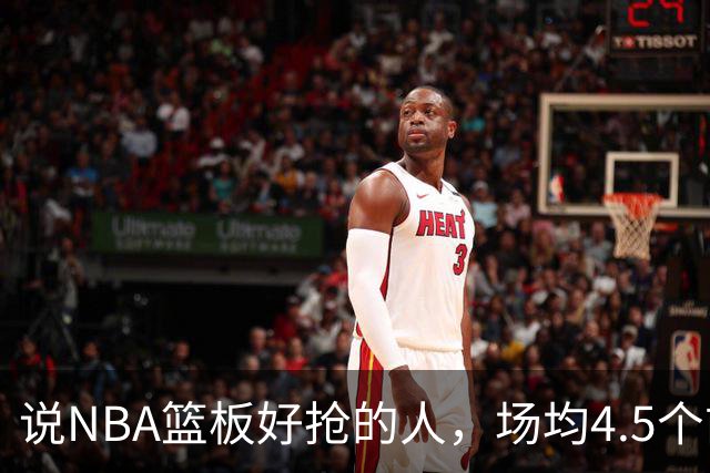 说NBA篮板好抢的人，场均4.5个前板排第4